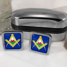 Welsh Masonic cufflinks